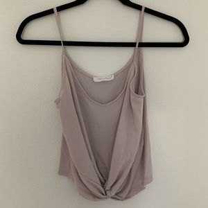 Light lavender cropped cami